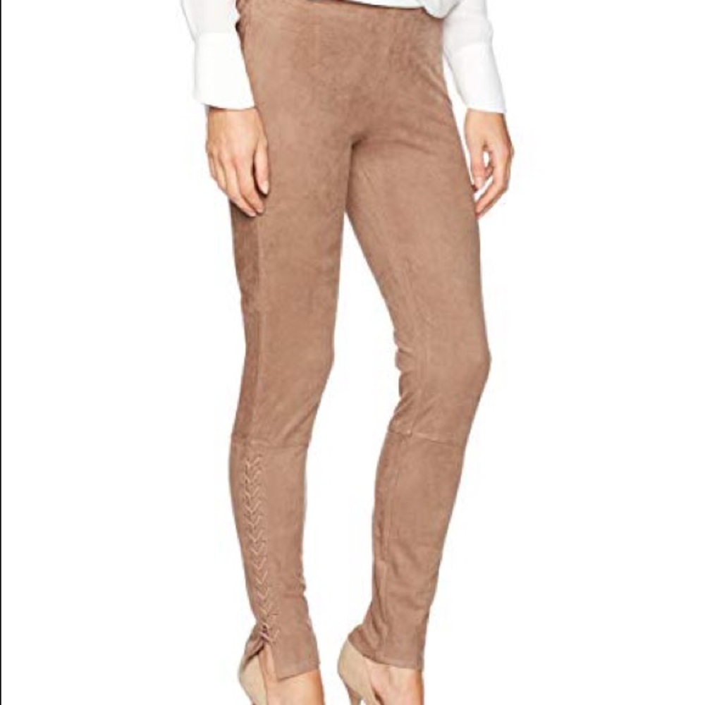 SOLD Lysse | Tan Mission Faux Suede Leggings *NWT* - Picture 2 of 8